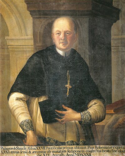 The 27th Abbot, Philipp von Stein by Unknown